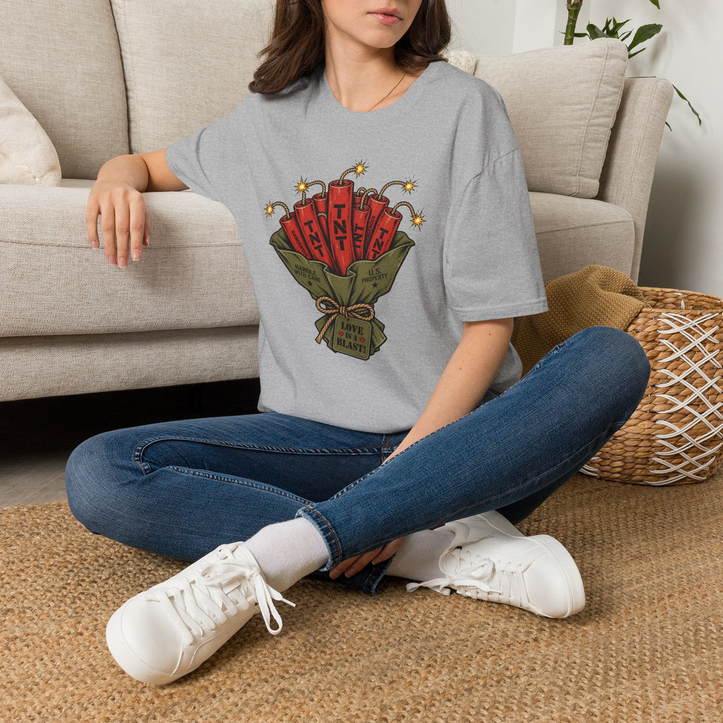 Dynamite Bouquet – Military Humor T-Shirt, Funny TNT Graphic Tee