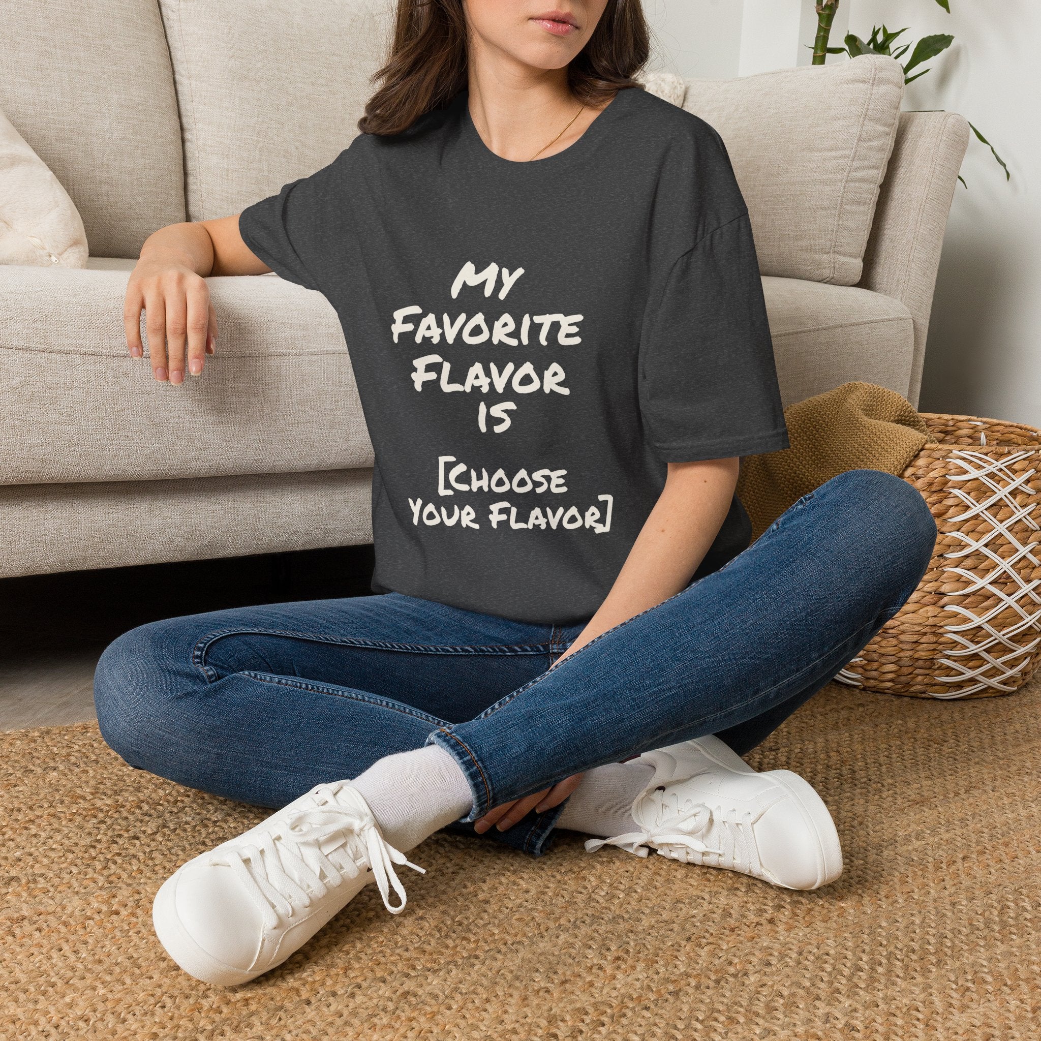 My Favorite Flavor Is [Customizable] – Funny Veteran & Military Humor Shirt