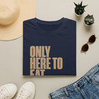 Only Here to Eat Crayons – Funny Veteran & Military Humor Graphic T-Shirt