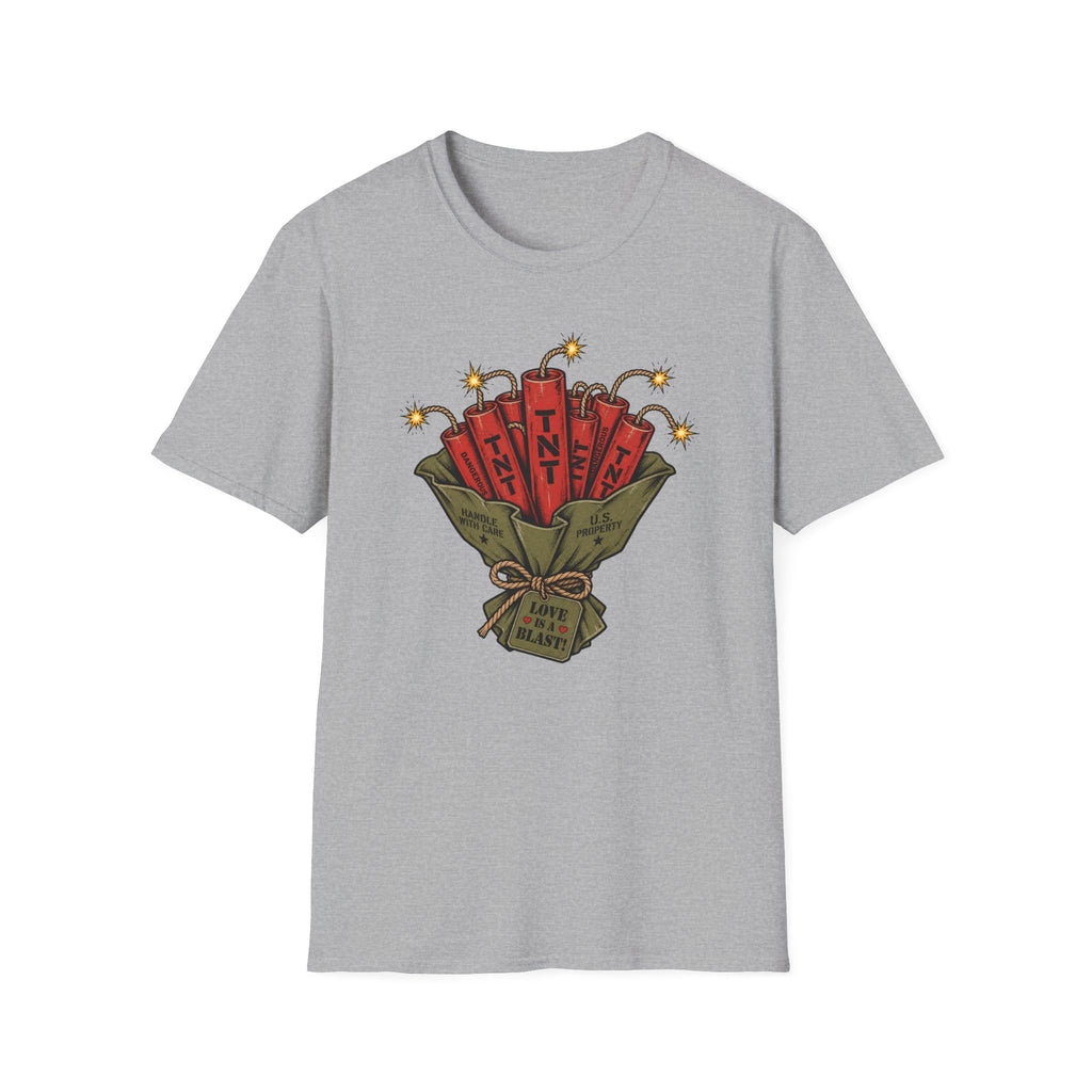 Dynamite Bouquet – Military Humor T-Shirt, Funny TNT Graphic Tee