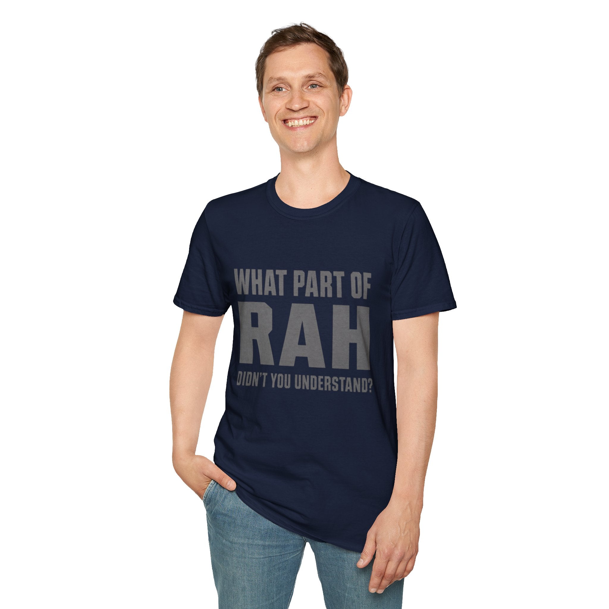RAH Military T-Shirt – Funny Veteran Humor Tee | Bold Graphic Shirt for Veterans