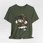 Tactical Ghost – Military Humor Ghost T-Shirt, Funny Halloween Graphic Tee