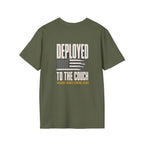 Deployed to the Couch – Funny Veteran & Military Humor Shirt