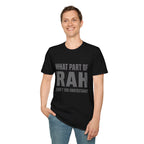 RAH Military T-Shirt – Funny Veteran Humor Tee | Bold Graphic Shirt for Veterans
