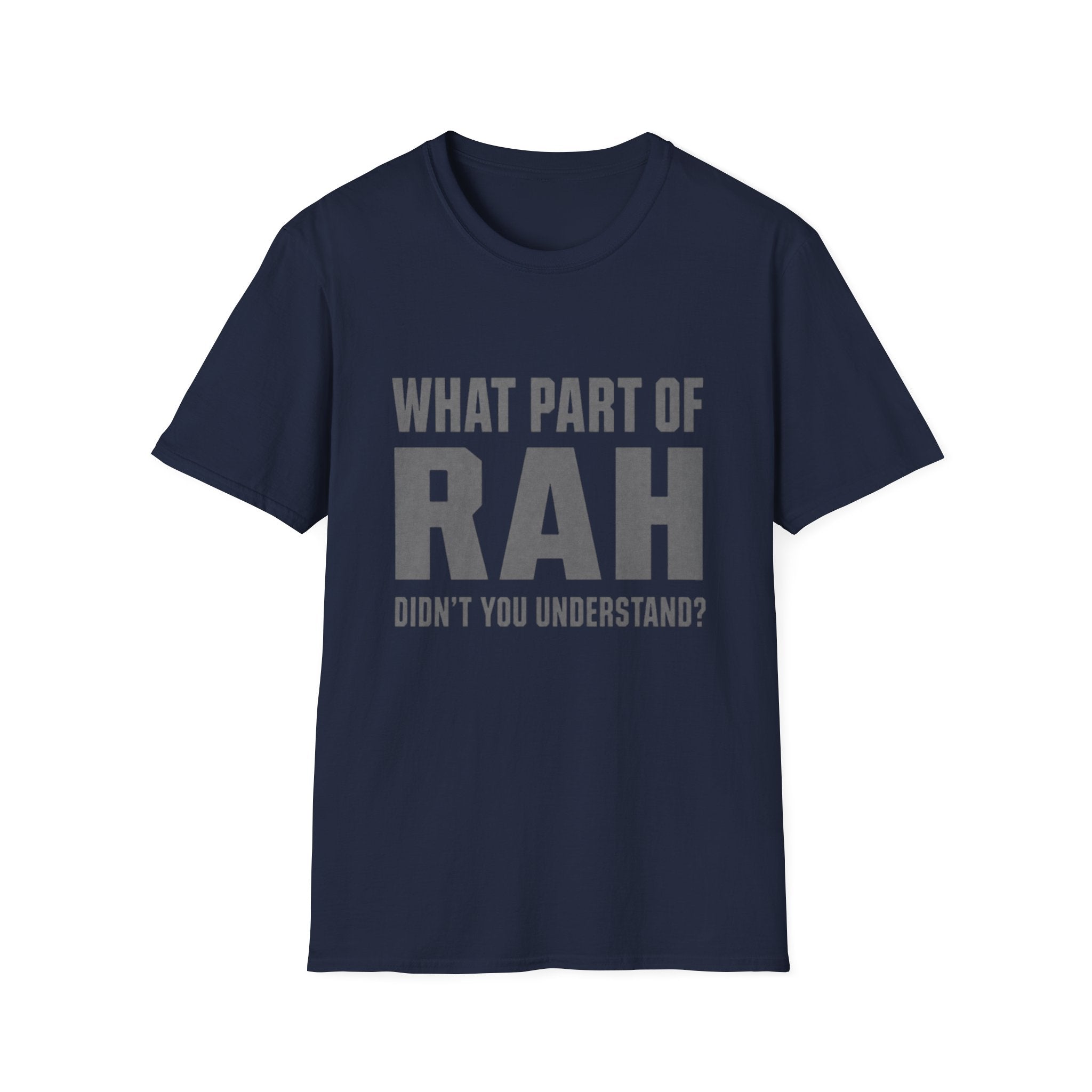 RAH Military T-Shirt – Funny Veteran Humor Tee | Bold Graphic Shirt for Veterans