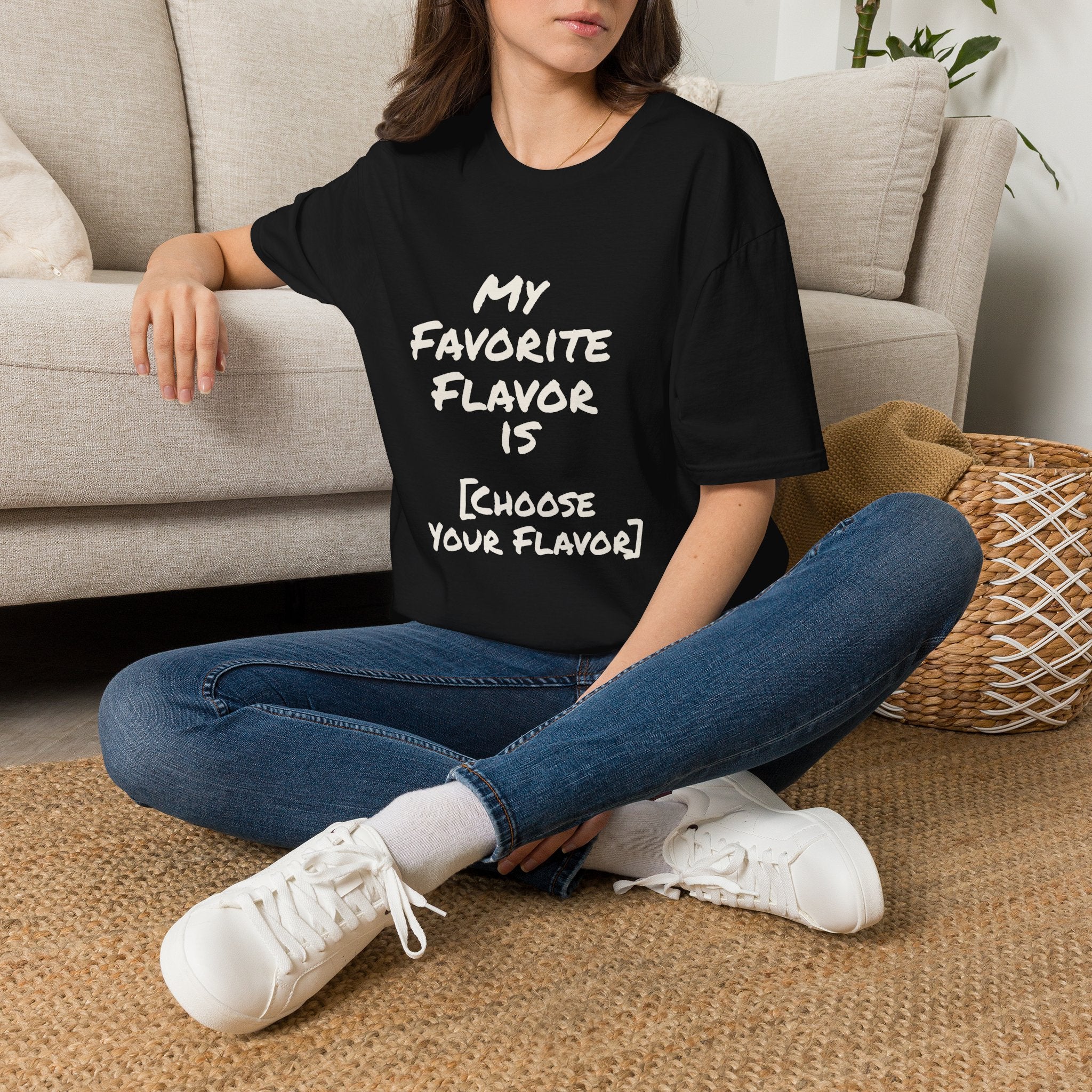 My Favorite Flavor Is [Customizable] – Funny Veteran & Military Humor Shirt