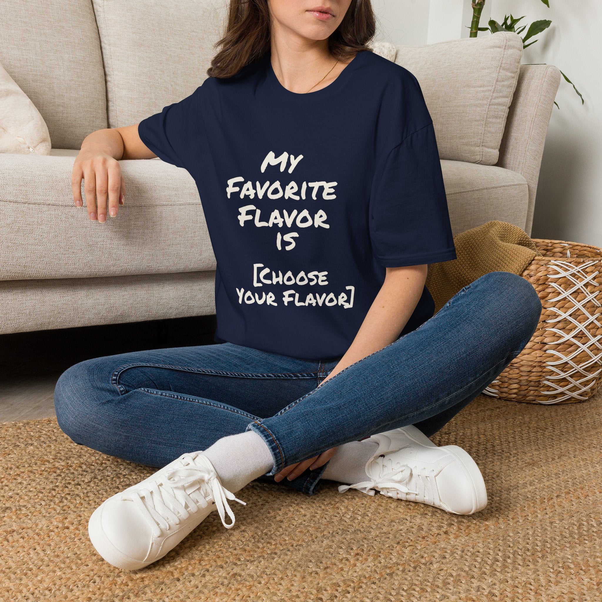 My Favorite Flavor Is [Customizable] – Funny Veteran & Military Humor Shirt