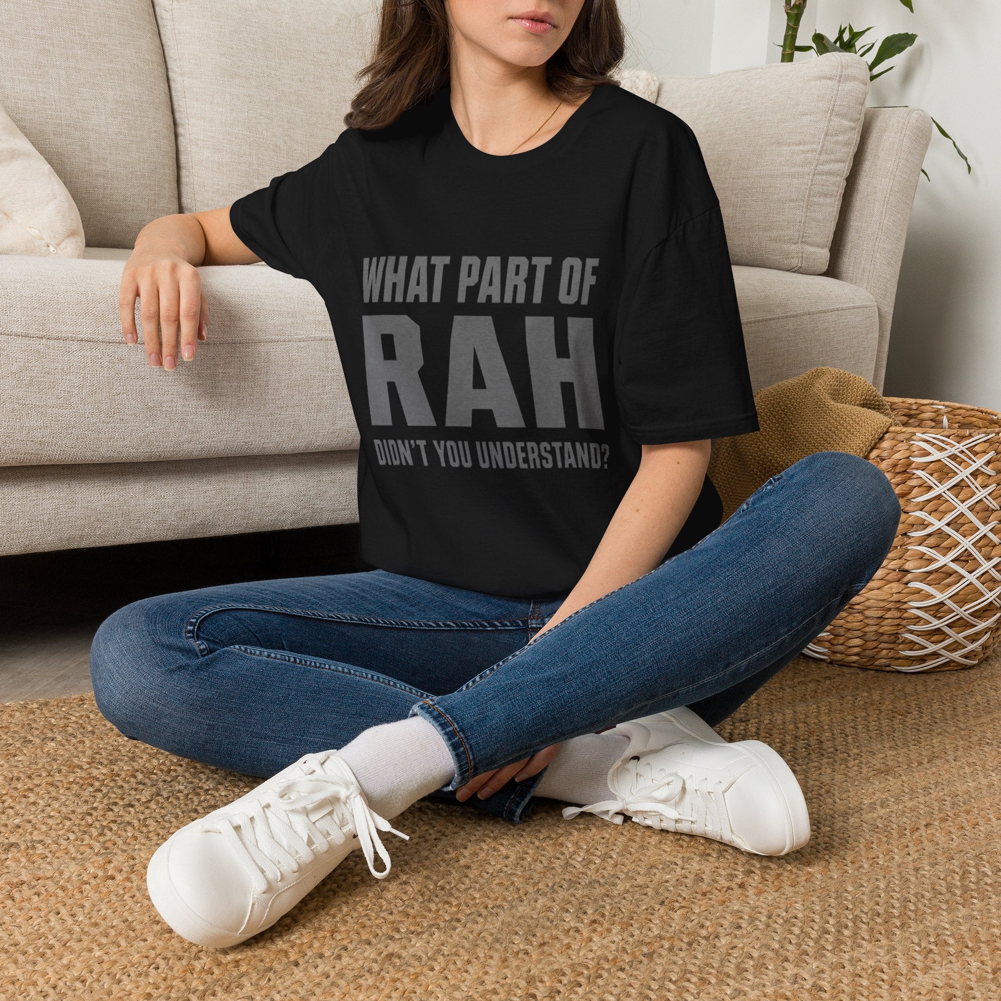 RAH Military T-Shirt – Funny Veteran Humor Tee | Bold Graphic Shirt for Veterans