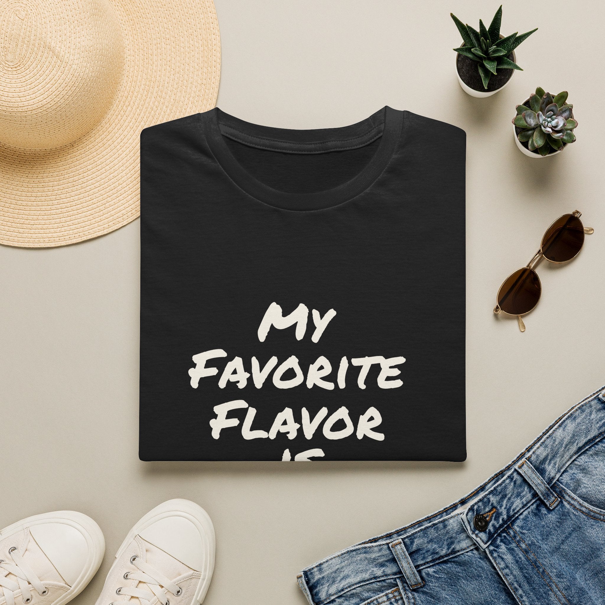 My Favorite Flavor Is [Customizable] – Funny Veteran & Military Humor Shirt