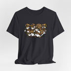 Tactical Ghost Squad – Funny Military Cartoon T-Shirt & Halloween Veteran Tee