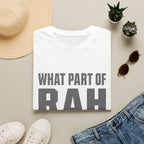 RAH Military T-Shirt – Funny Veteran Humor Tee | Bold Graphic Shirt for Veterans