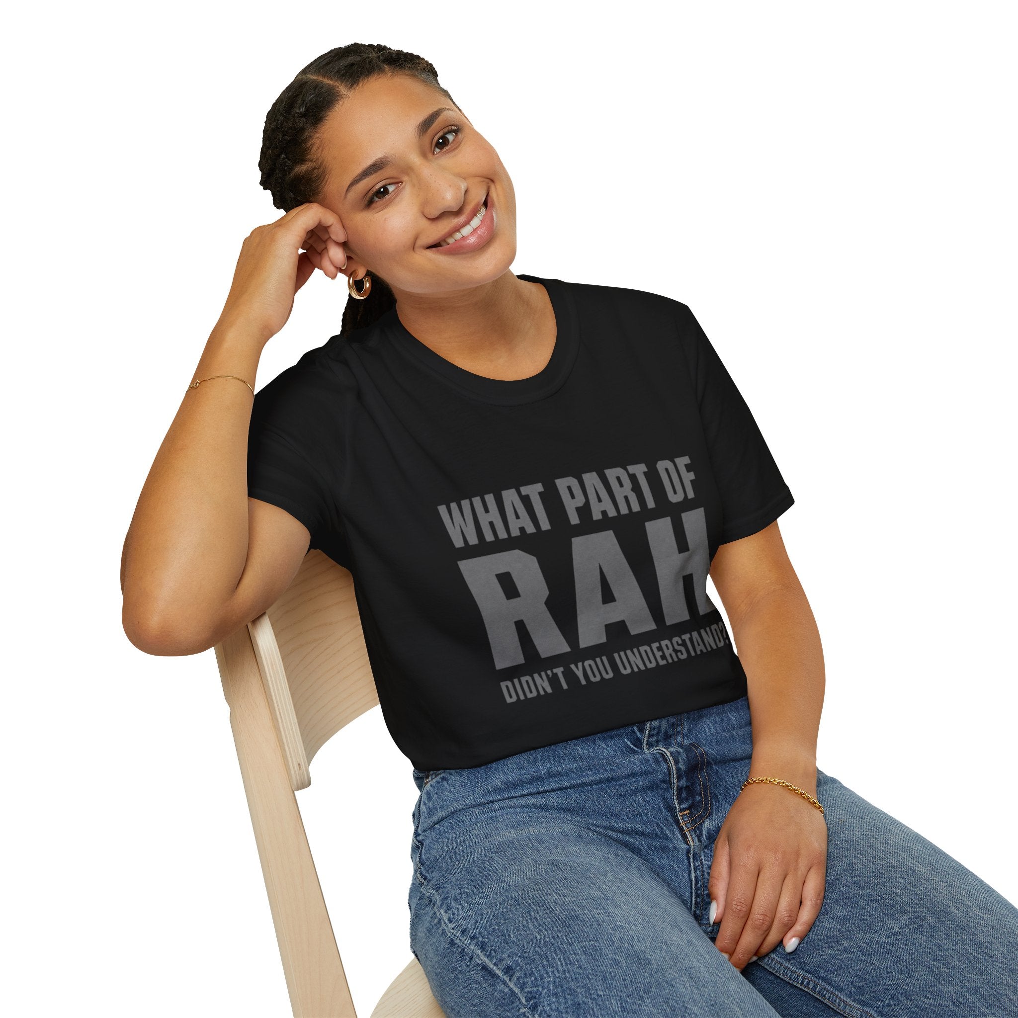 RAH Military T-Shirt – Funny Veteran Humor Tee | Bold Graphic Shirt for Veterans