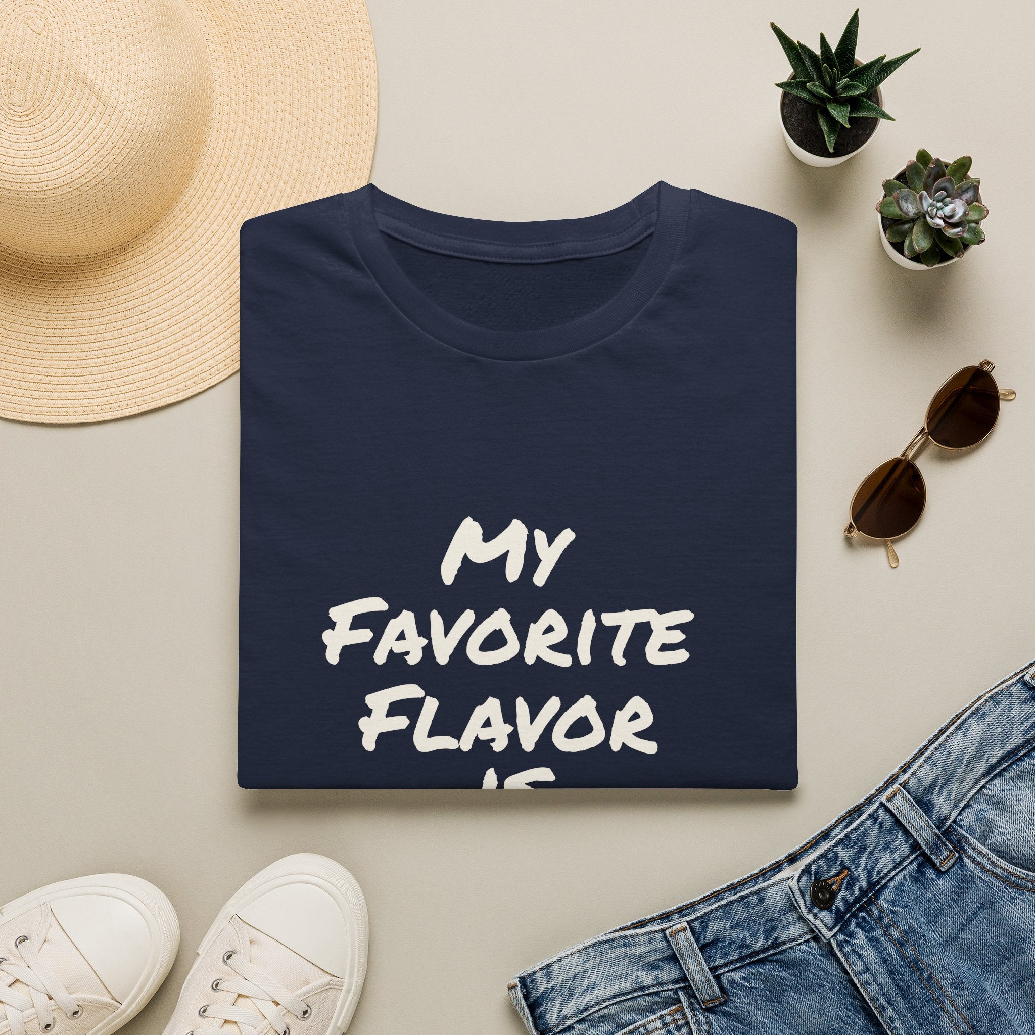 My Favorite Flavor Is [Customizable] – Funny Veteran & Military Humor Shirt