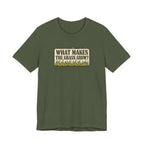 What Makes the Grass Grow? – Funny Veteran & Military Humor Graphic Tee