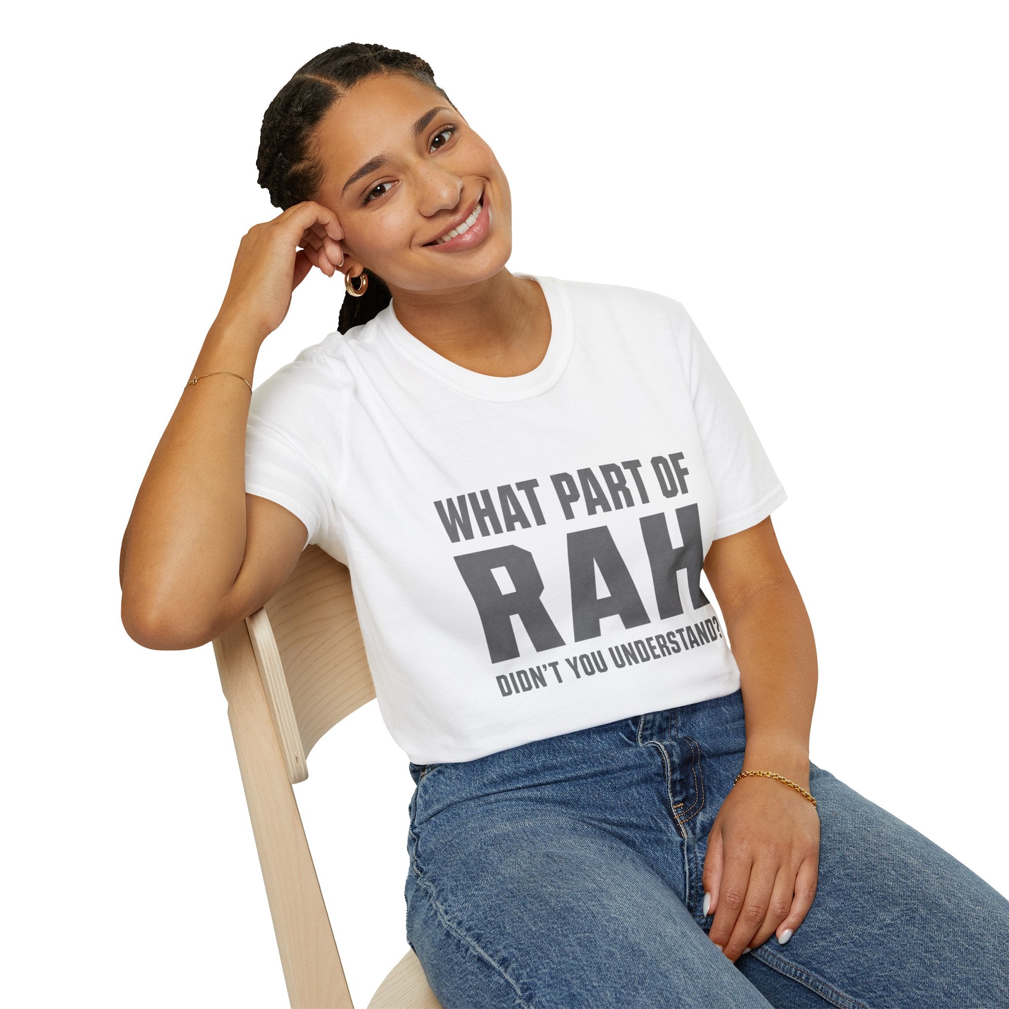 RAH Military T-Shirt – Funny Veteran Humor Tee | Bold Graphic Shirt for Veterans