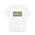 What Makes the Grass Grow? – Funny Veteran & Military Humor Graphic Tee