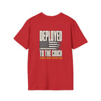 Deployed to the Couch – Funny Veteran & Military Humor Shirt