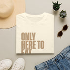 Only Here to Eat Crayons – Funny Veteran & Military Humor Graphic T-Shirt