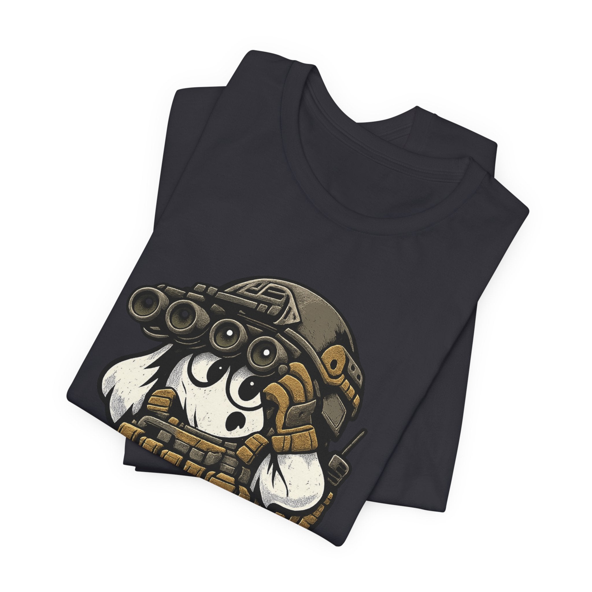 Tactical Ghost – Military Humor Ghost T-Shirt, Funny Halloween Graphic Tee