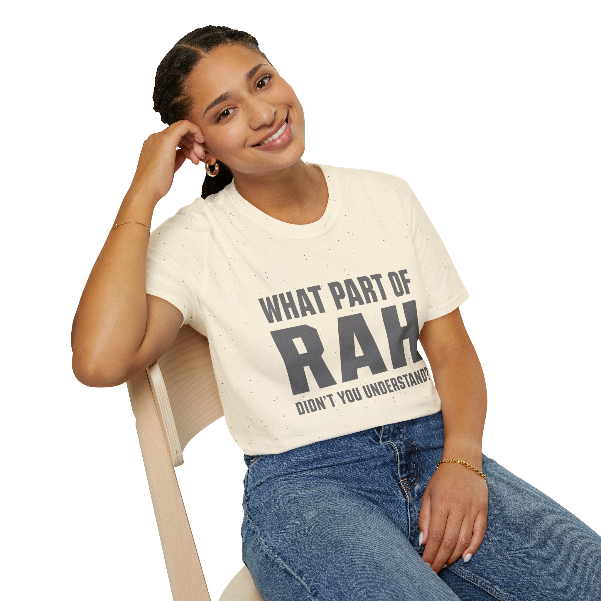 RAH Military T-Shirt – Funny Veteran Humor Tee | Bold Graphic Shirt for Veterans
