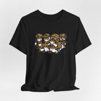 Tactical Ghost Squad – Funny Military Cartoon T-Shirt & Halloween Veteran Tee