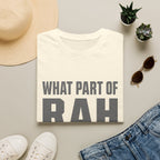 RAH Military T-Shirt – Funny Veteran Humor Tee | Bold Graphic Shirt for Veterans