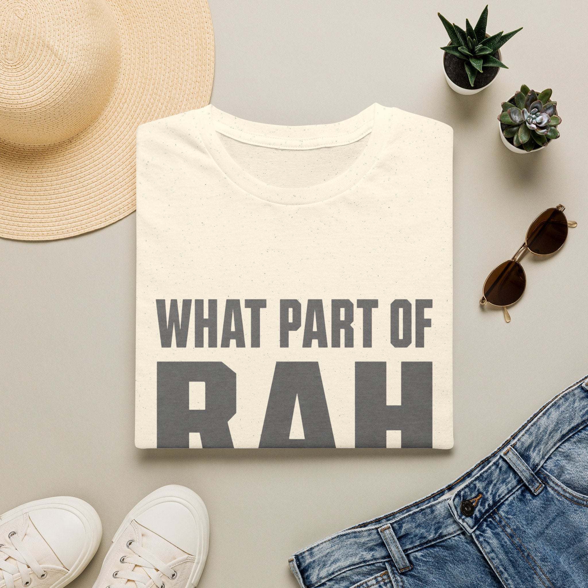 RAH Military T-Shirt – Funny Veteran Humor Tee | Bold Graphic Shirt for Veterans