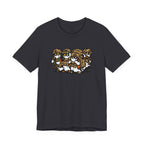 Tactical Ghost Squad – Funny Military Cartoon T-Shirt & Halloween Veteran Tee