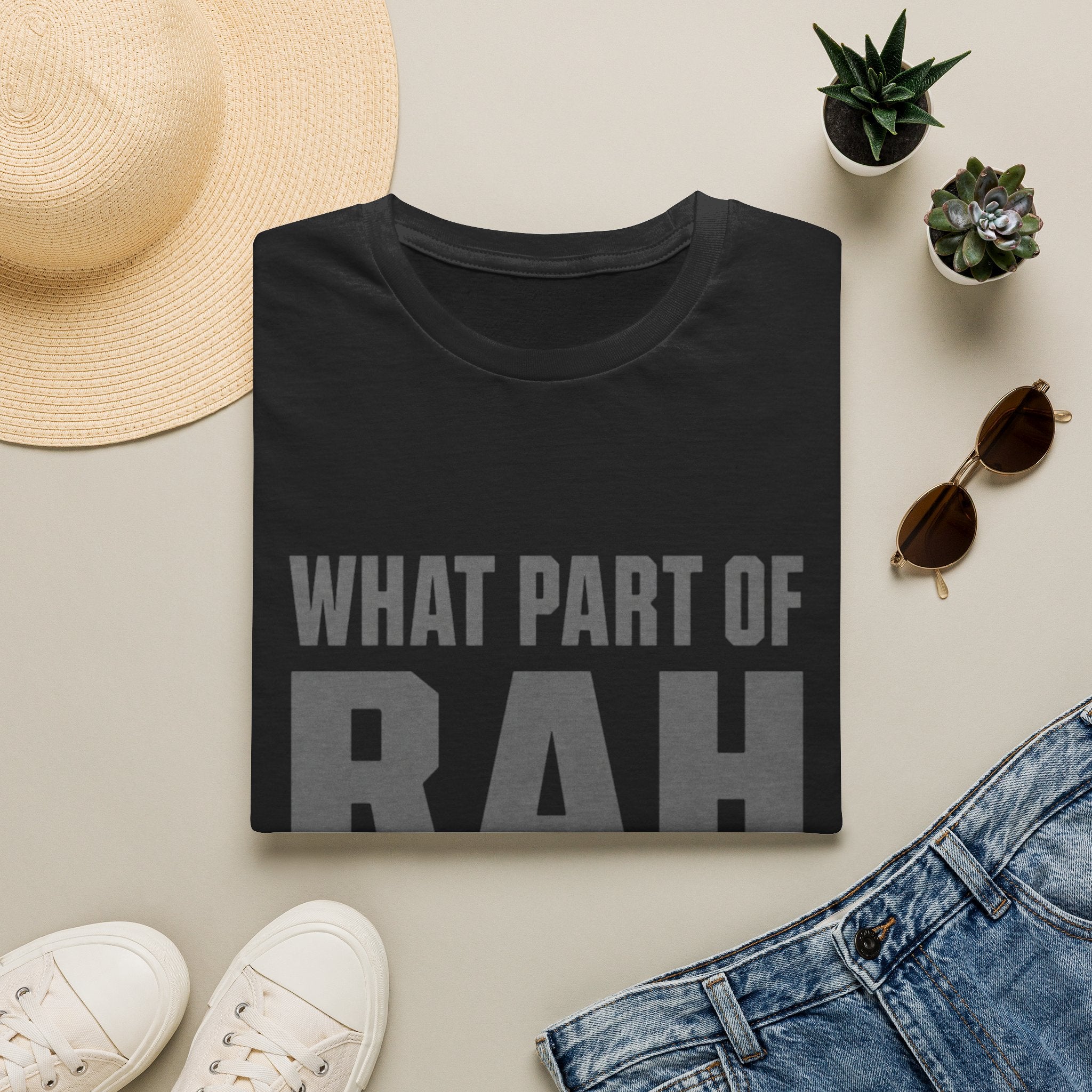 RAH Military T-Shirt – Funny Veteran Humor Tee | Bold Graphic Shirt for Veterans