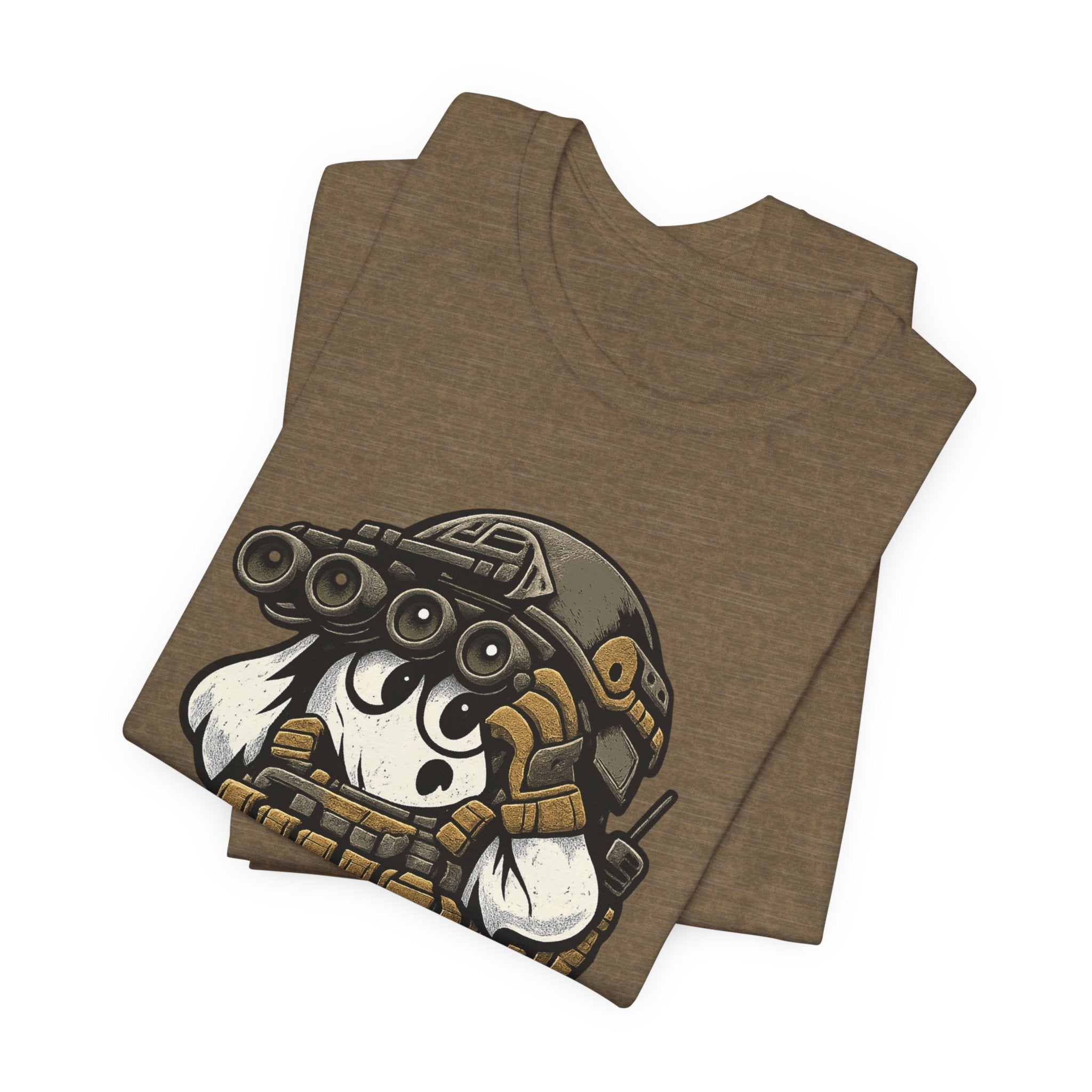 Tactical Ghost – Military Humor Ghost T-Shirt, Funny Halloween Graphic Tee